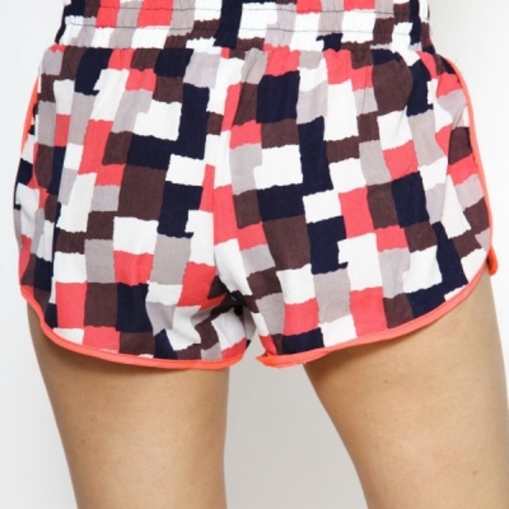 Checkered Workout Shorts NWT - Picture 4 of 5